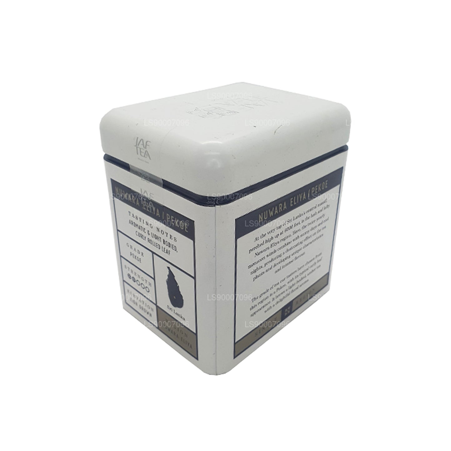 Jaf Tea Single Region Collection Nuwara Eliya PEKOE (100 g) Blikje