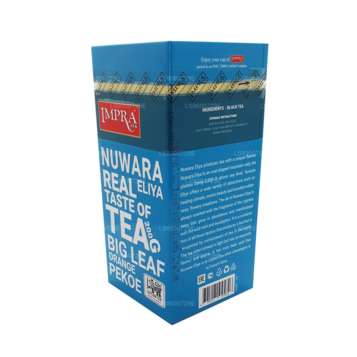 Impra Nuwara Eliya Big Leaf (200 g) Meatal Caddy