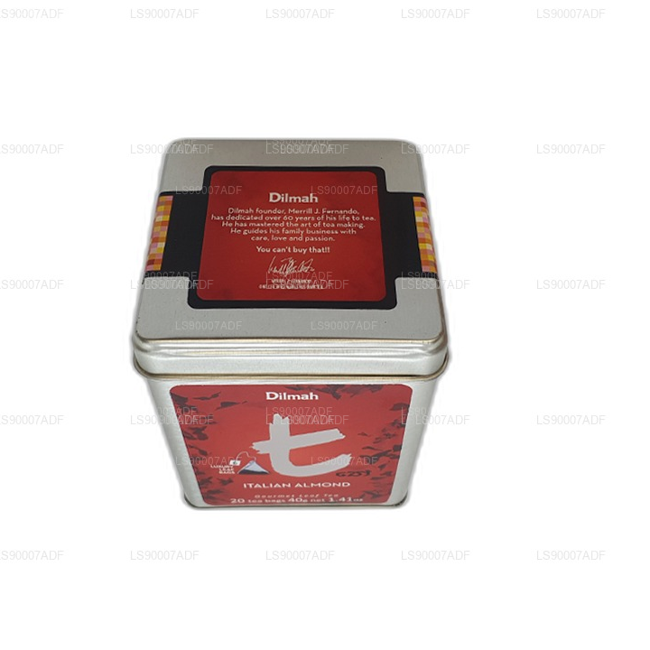 Dilmah t-Series Italiaanse Amandel (40g) 20 Theezakjes