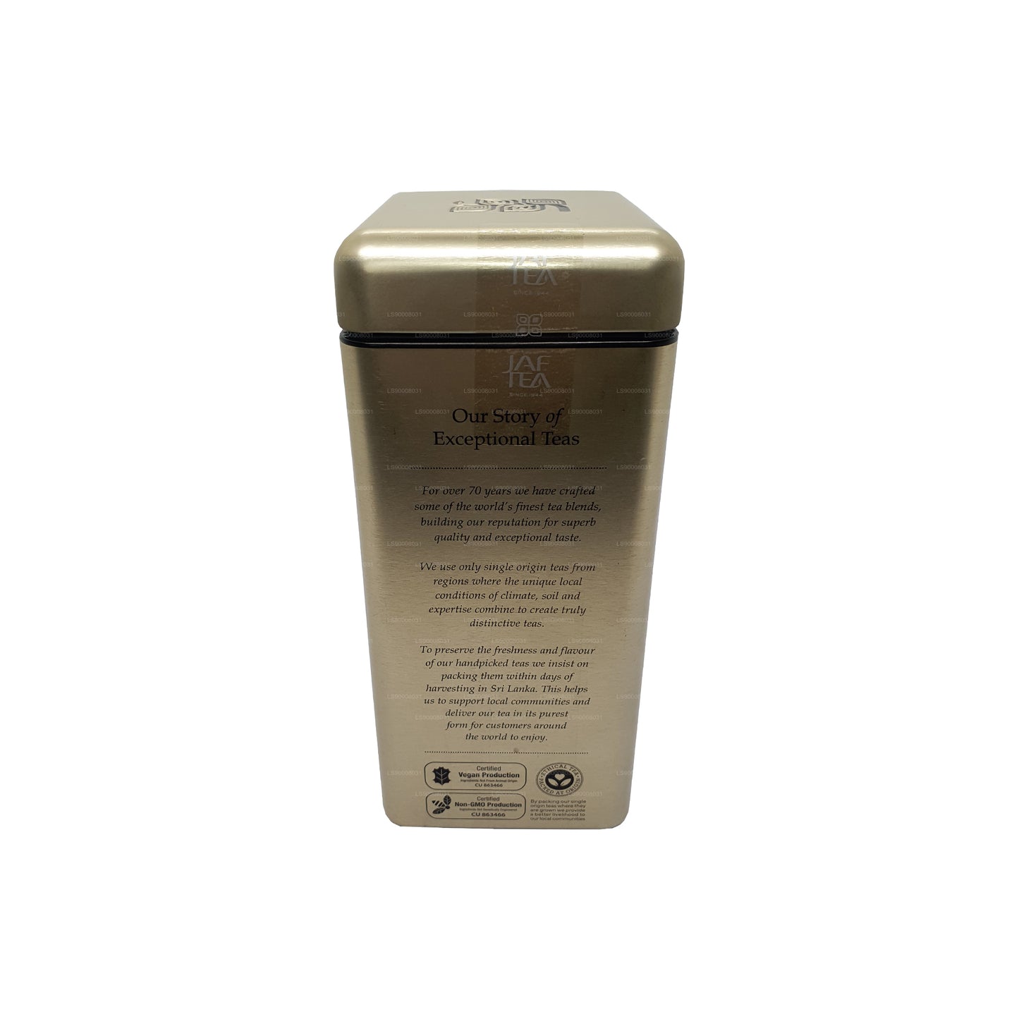 Jaf Tea Classic Gold Collection Ceylon Earl Grey Caddy (175 g)