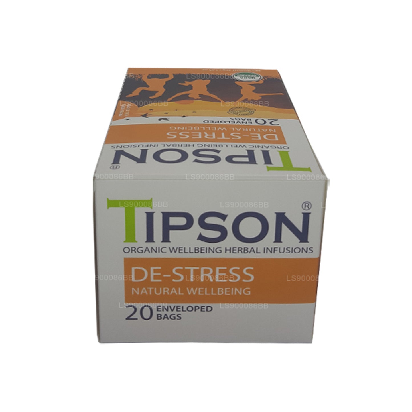 Tipson De-Stress Natural Wellbeing (30 g) 20 theezakjes met envelop