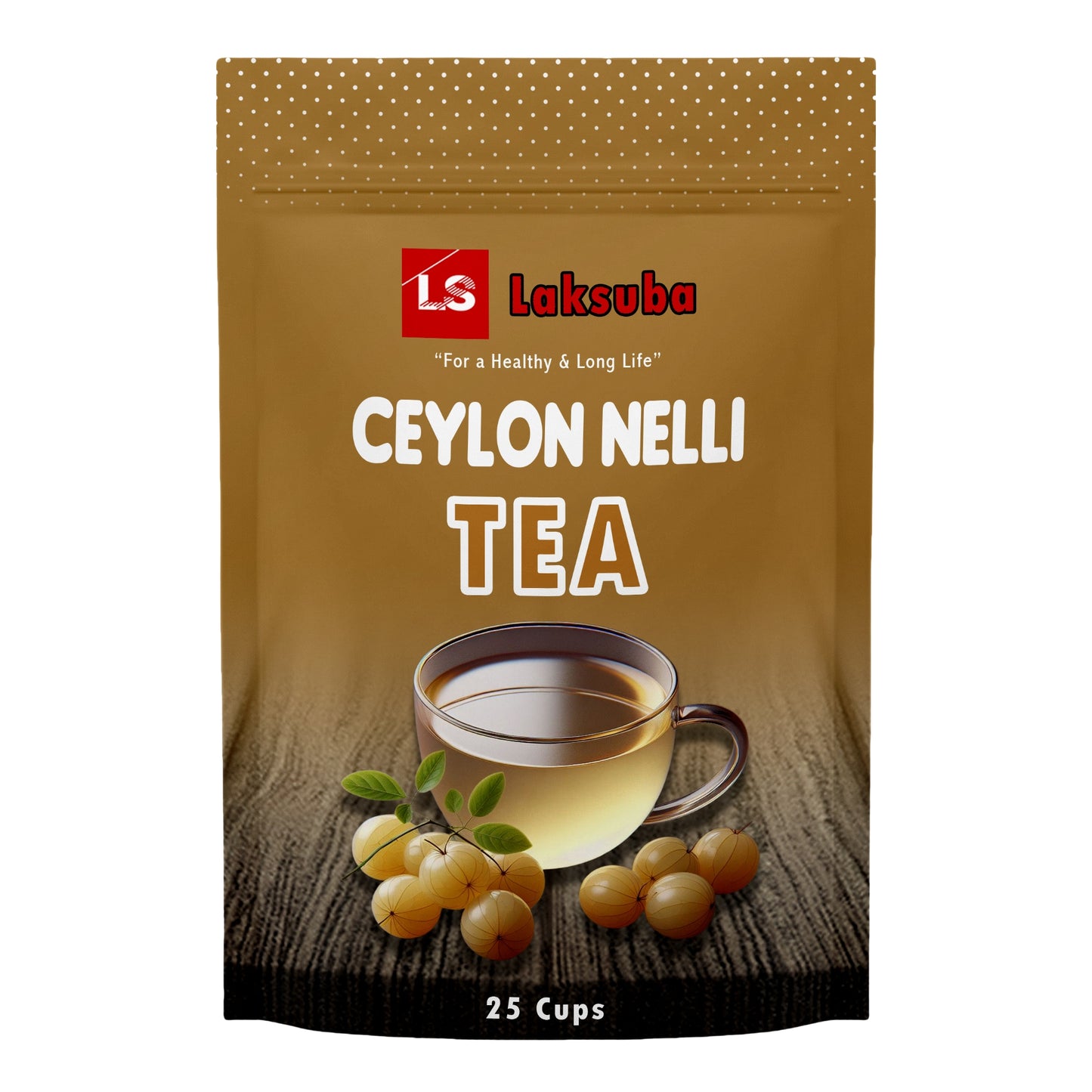 Laksuba Ceylon Nelli Thee (37,5 g) 25 theezakjes