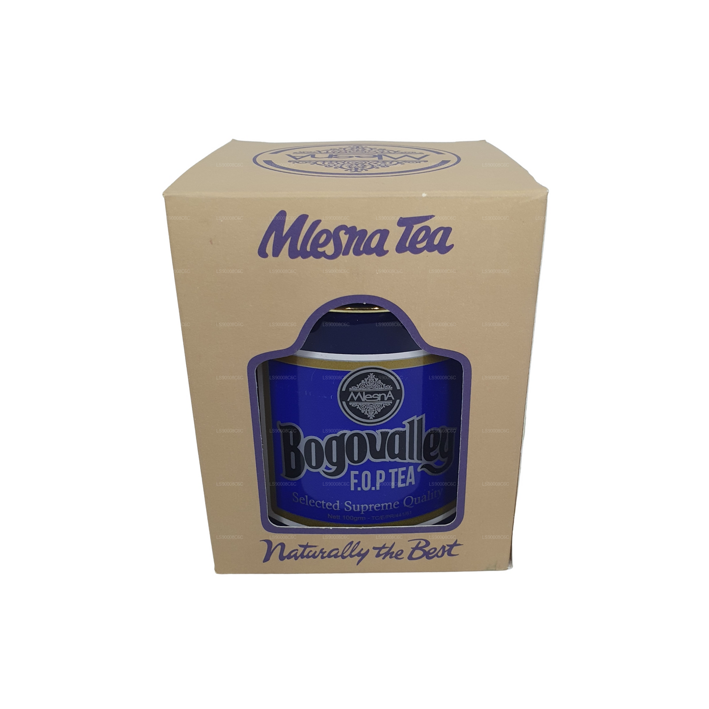 Mlesna Bogovalley F.O.P Thee in een metalen blik (100 g)