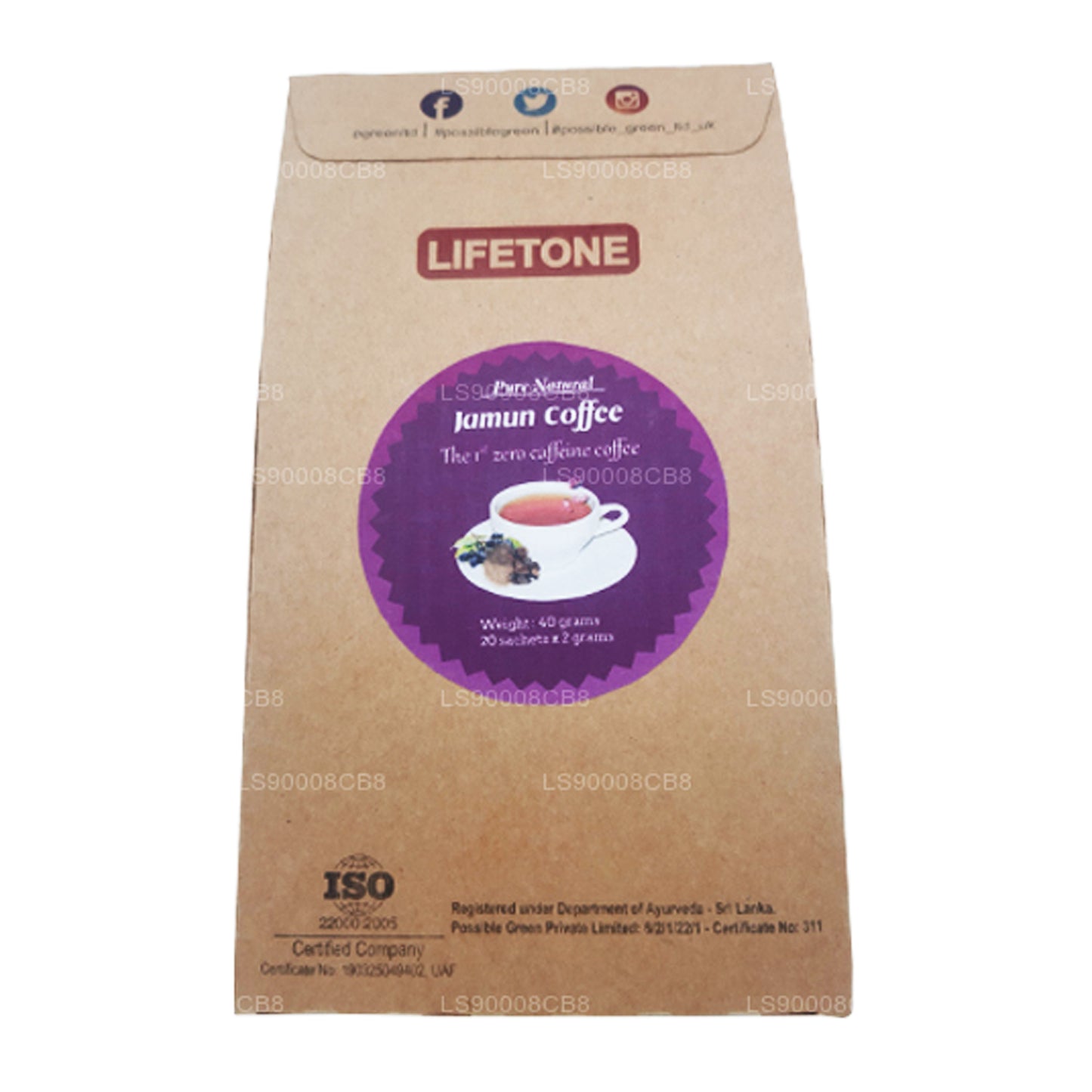 Lifetone Jamun Seed Coffee (40 g)