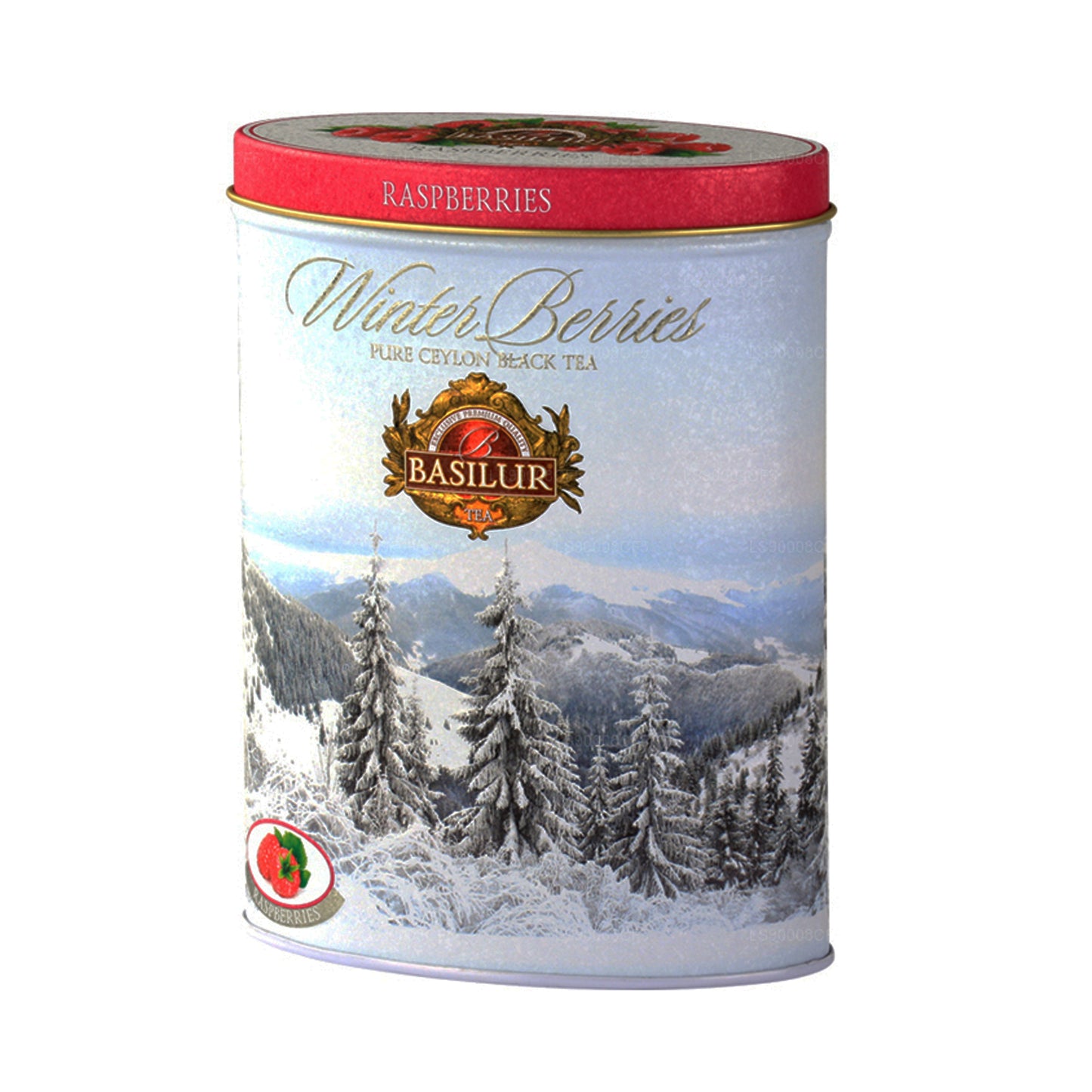 Basilur Winterbessen „Frambozen” (100 g) blik
