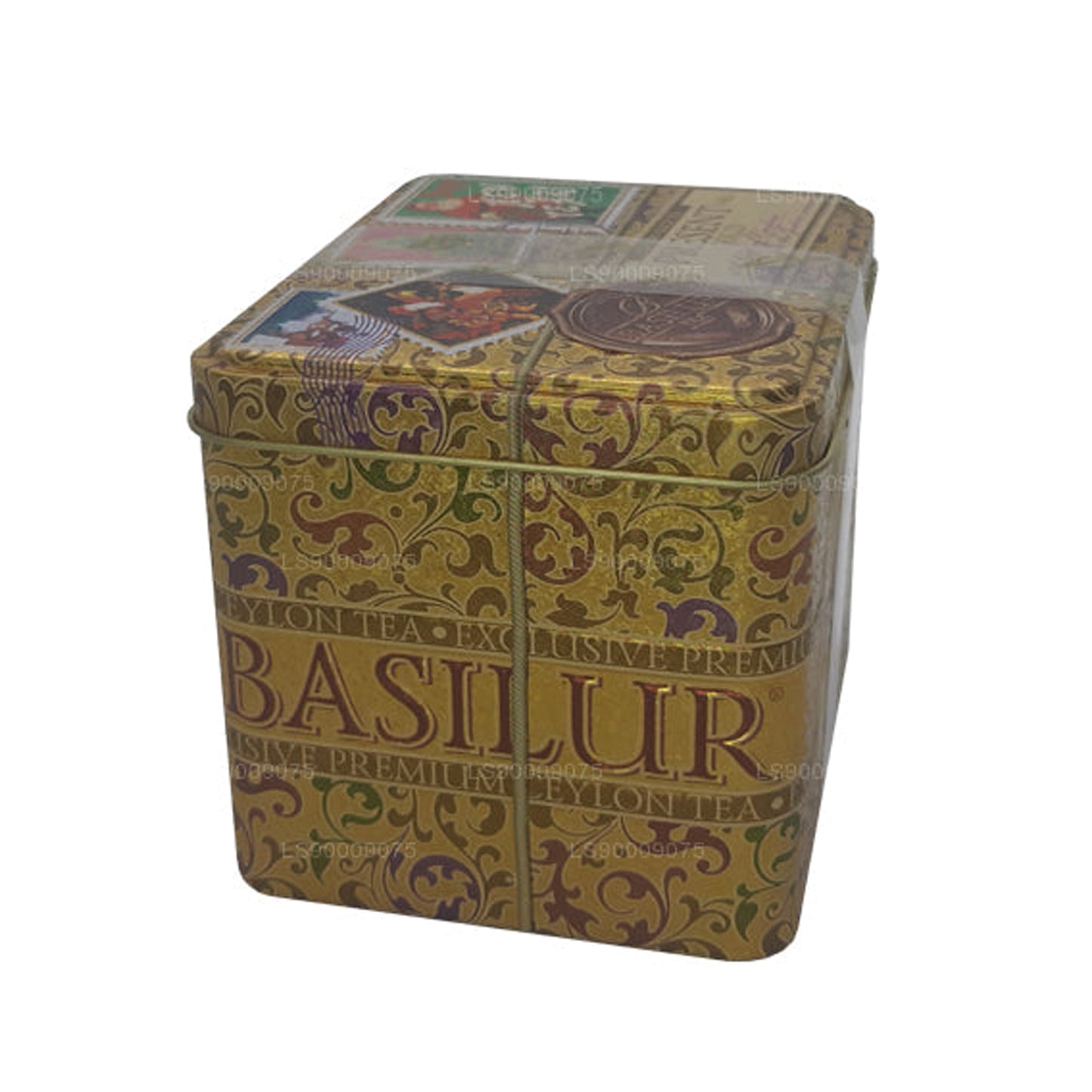 Basilur Present Gold zwarte theeblik (100 g)