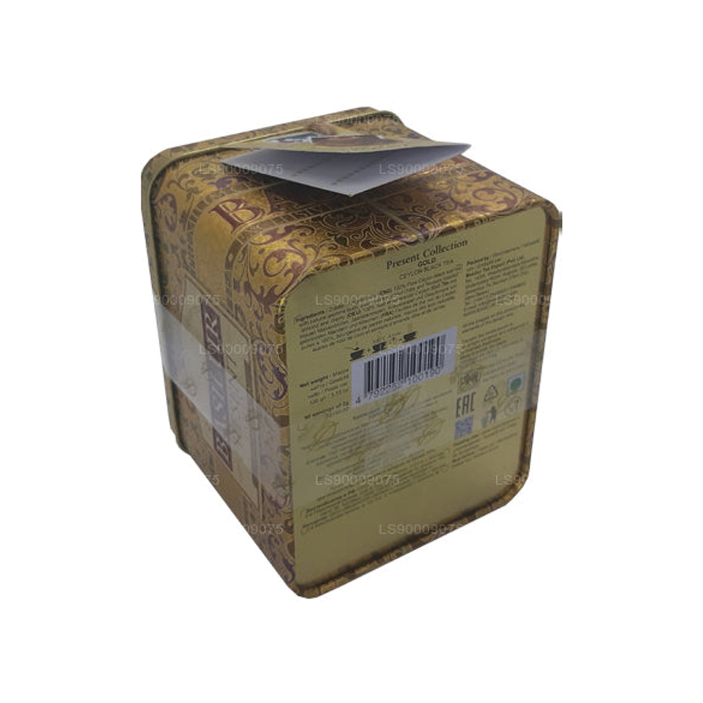 Basilur Present Gold zwarte theeblik (100 g)