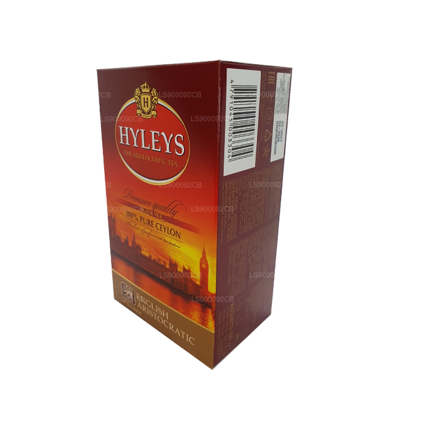 HYLEYS zwarte thee van topkwaliteit, 50 theezakjes (100 g)