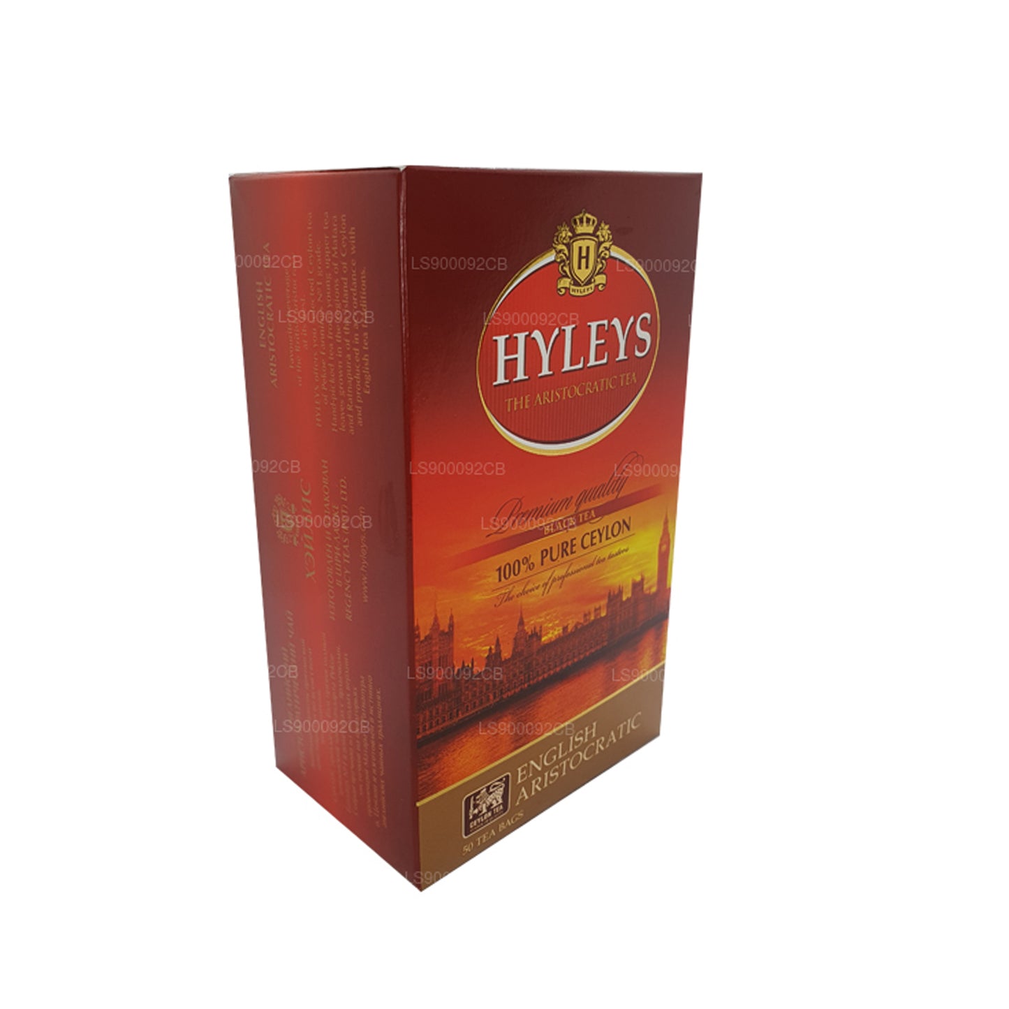 HYLEYS zwarte thee van topkwaliteit, 50 theezakjes (100 g)