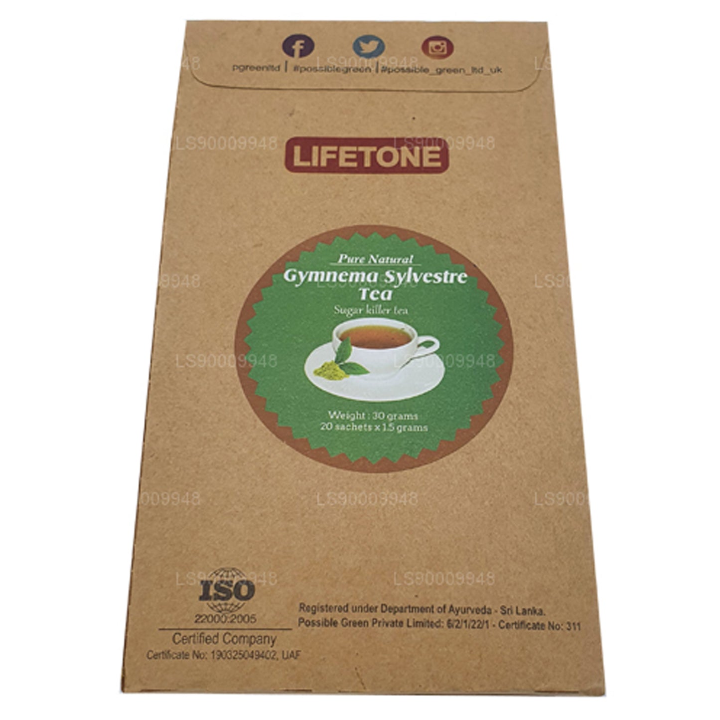 Lifetone Gymnema Sylvester thee (40 g)