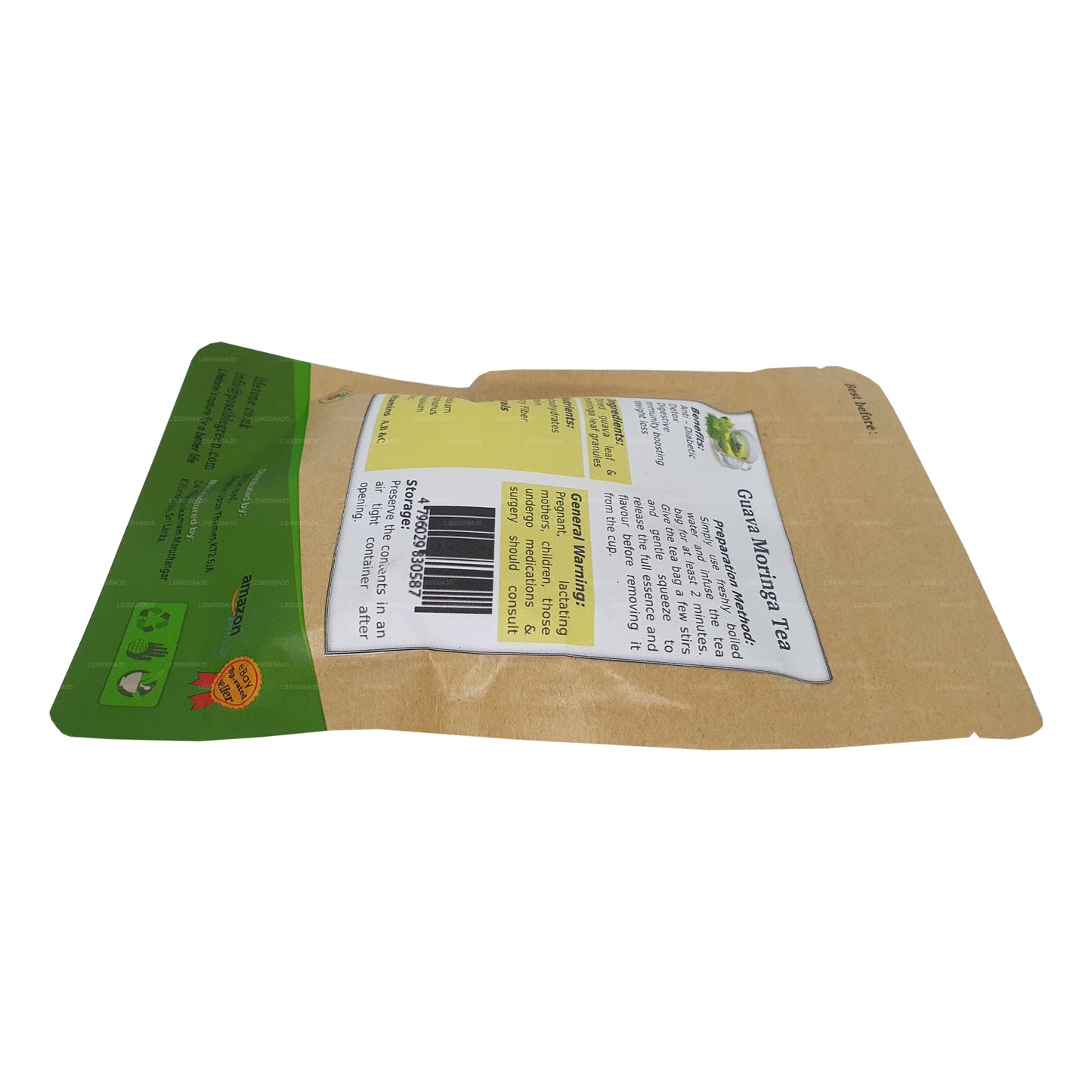 Lifetone Guava Moringa-thee (30 g)