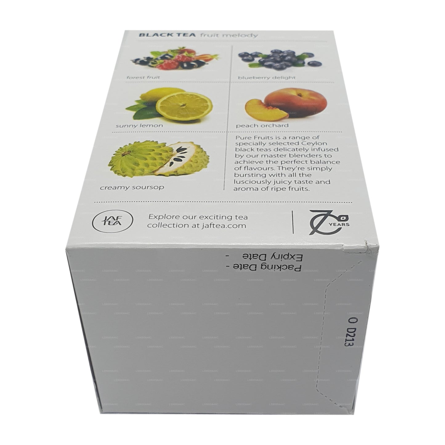 Jaf Tea Pure Fruits Collection Zwarte thee Fruit Melody (30 g) 20 theezakjes