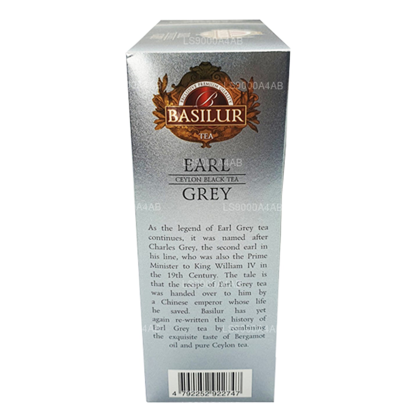 Basilur Speciality Classics Earl Grey Ceylon zwarte thee (200 g) 100 theezakjes