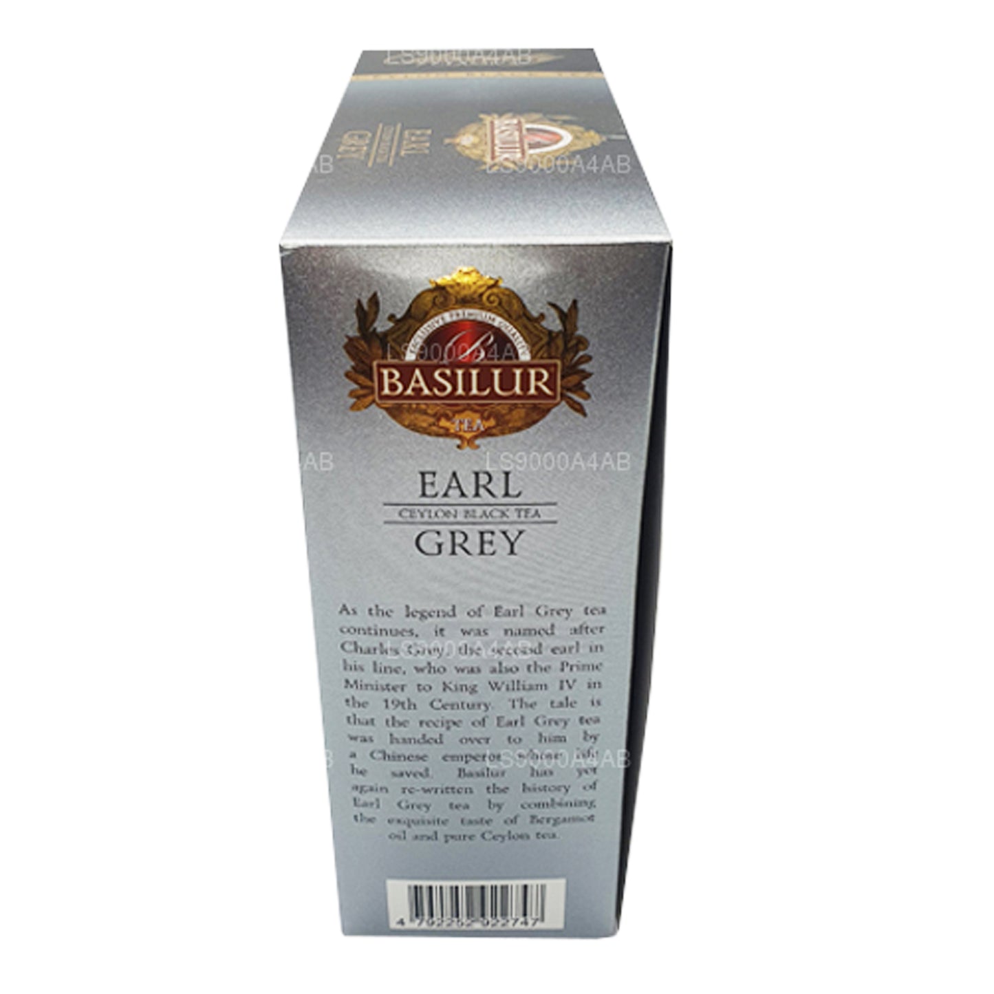 Basilur Speciality Classics Earl Grey Ceylon zwarte thee (200 g) 100 theezakjes