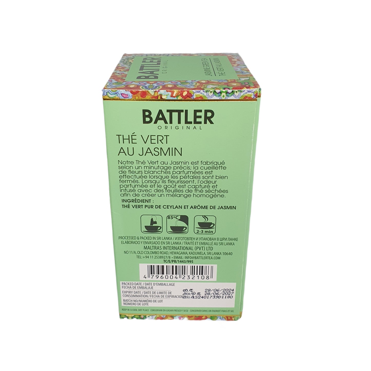 Battler Original Jasmine Green Tea (40 g) 20 theezakjes