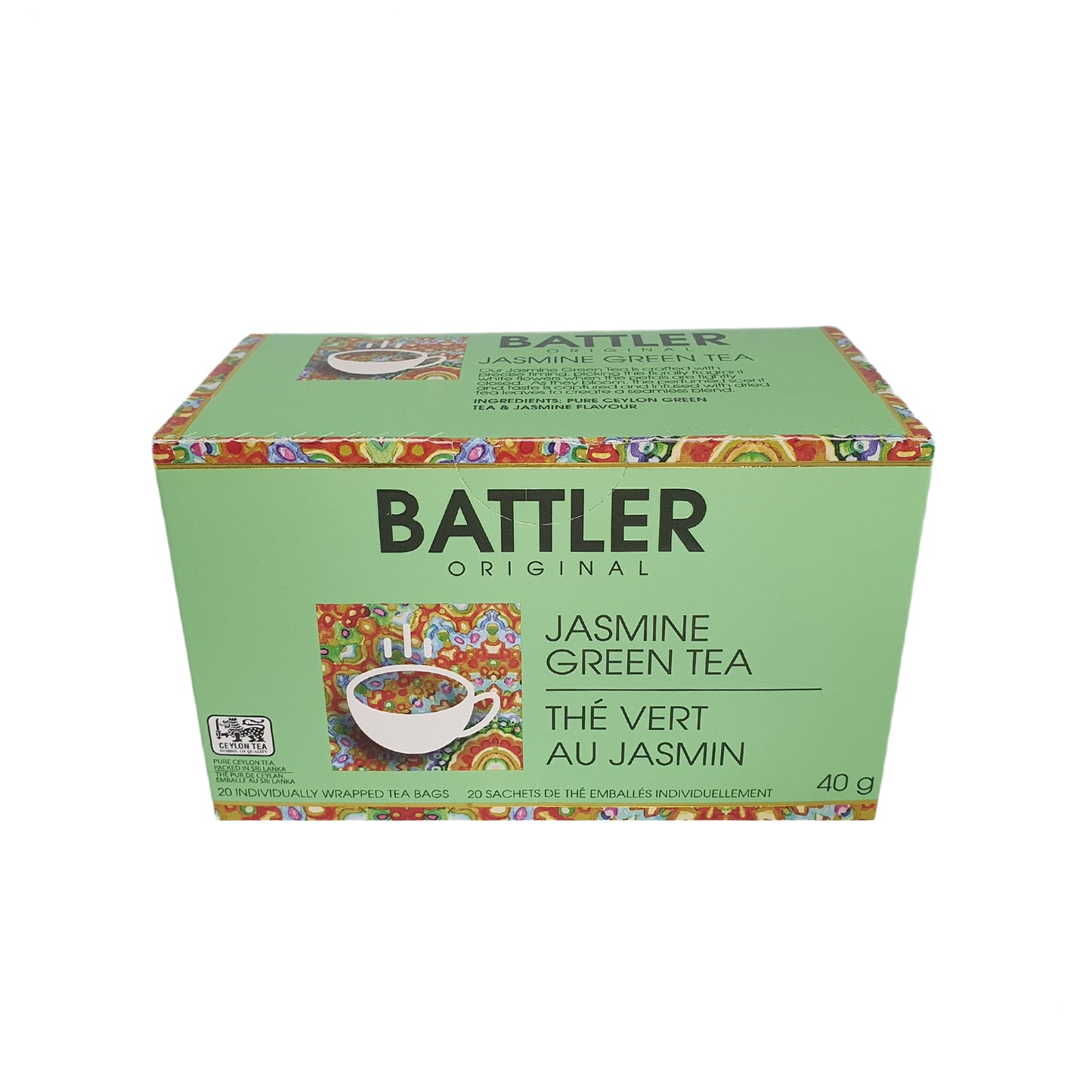 Battler Original Jasmine Green Tea (40 g) 20 theezakjes