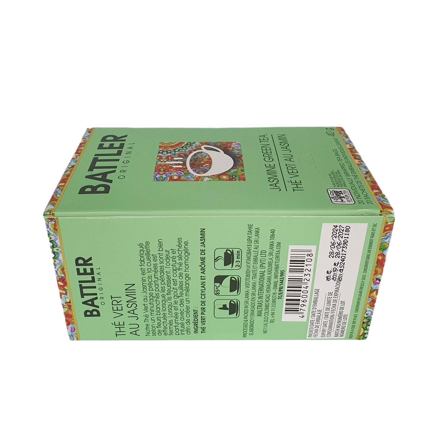 Battler Original Jasmine Green Tea (40 g) 20 theezakjes