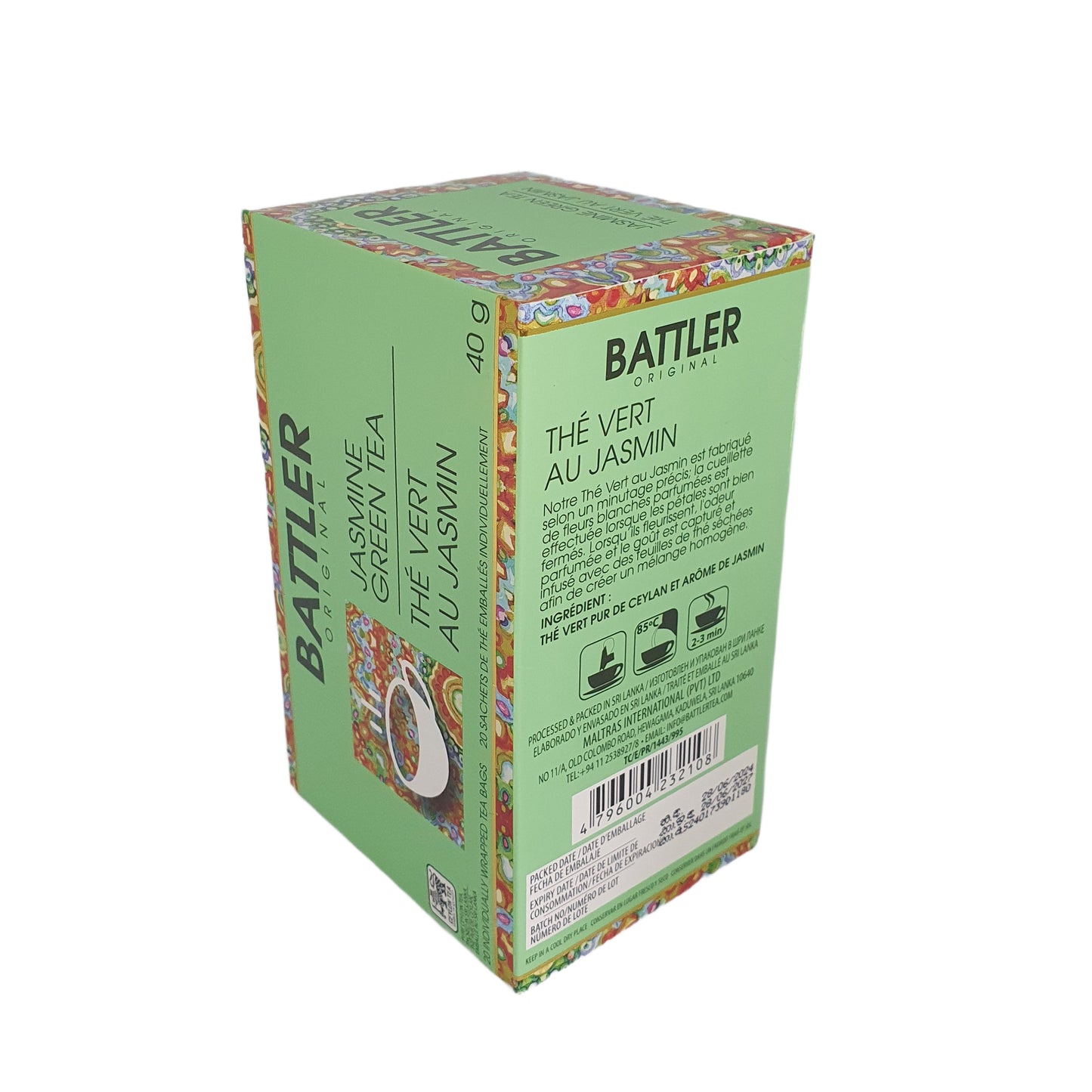 Battler Original Jasmine Green Tea (40 g) 20 theezakjes