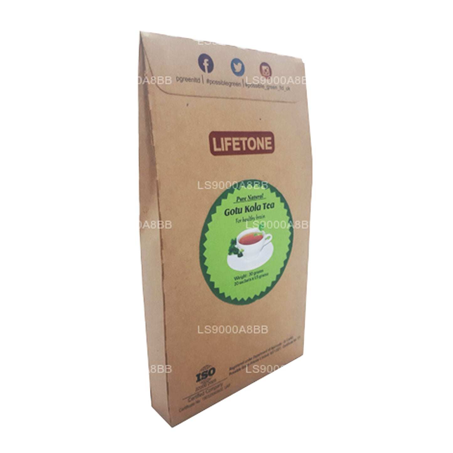 Lifetone Gotukola-thee (30 g)
