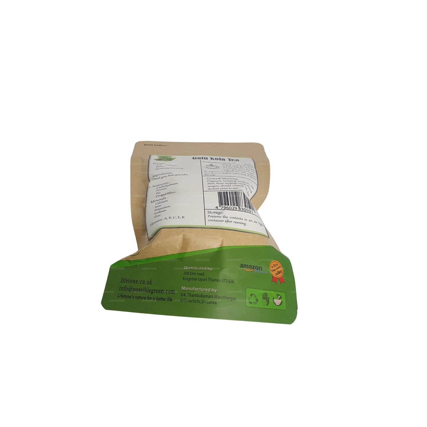 Lifetone Gotukola-thee (30 g)