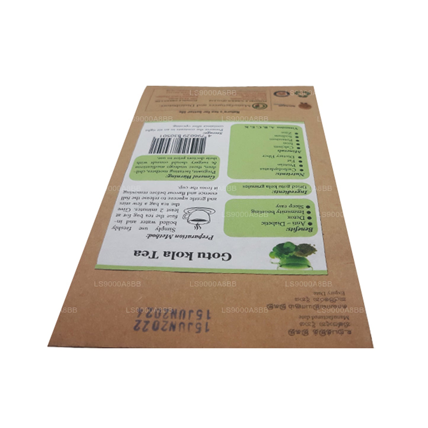 Lifetone Gotukola-thee (30 g)