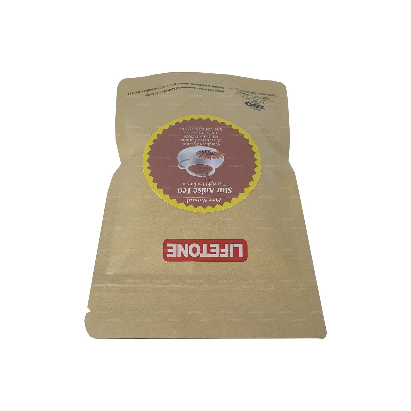 Lifetone steranijsthee (40 g)