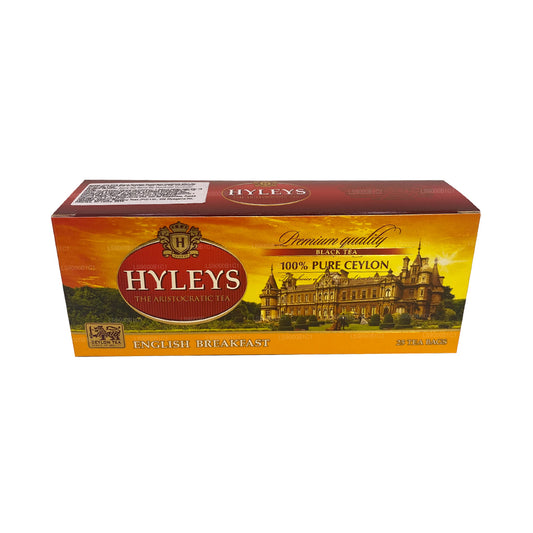Hyleys Black English Breakfast Tea (37,5 g) 25 theezakjes