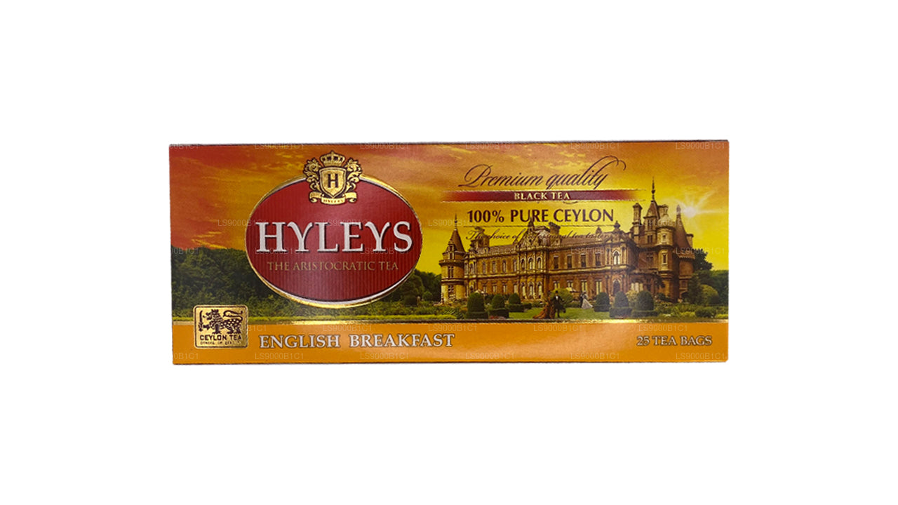 Hyleys Black English Breakfast Tea (37,5 g) 25 theezakjes