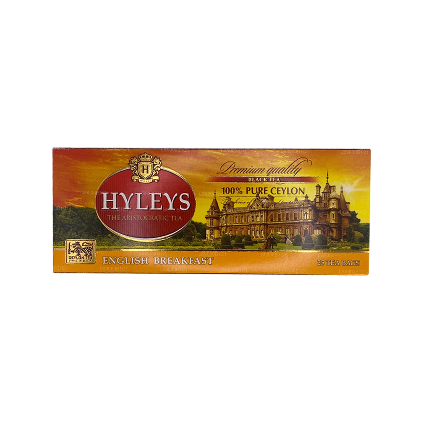 Hyleys Black English Breakfast Tea (37,5 g) 25 theezakjes