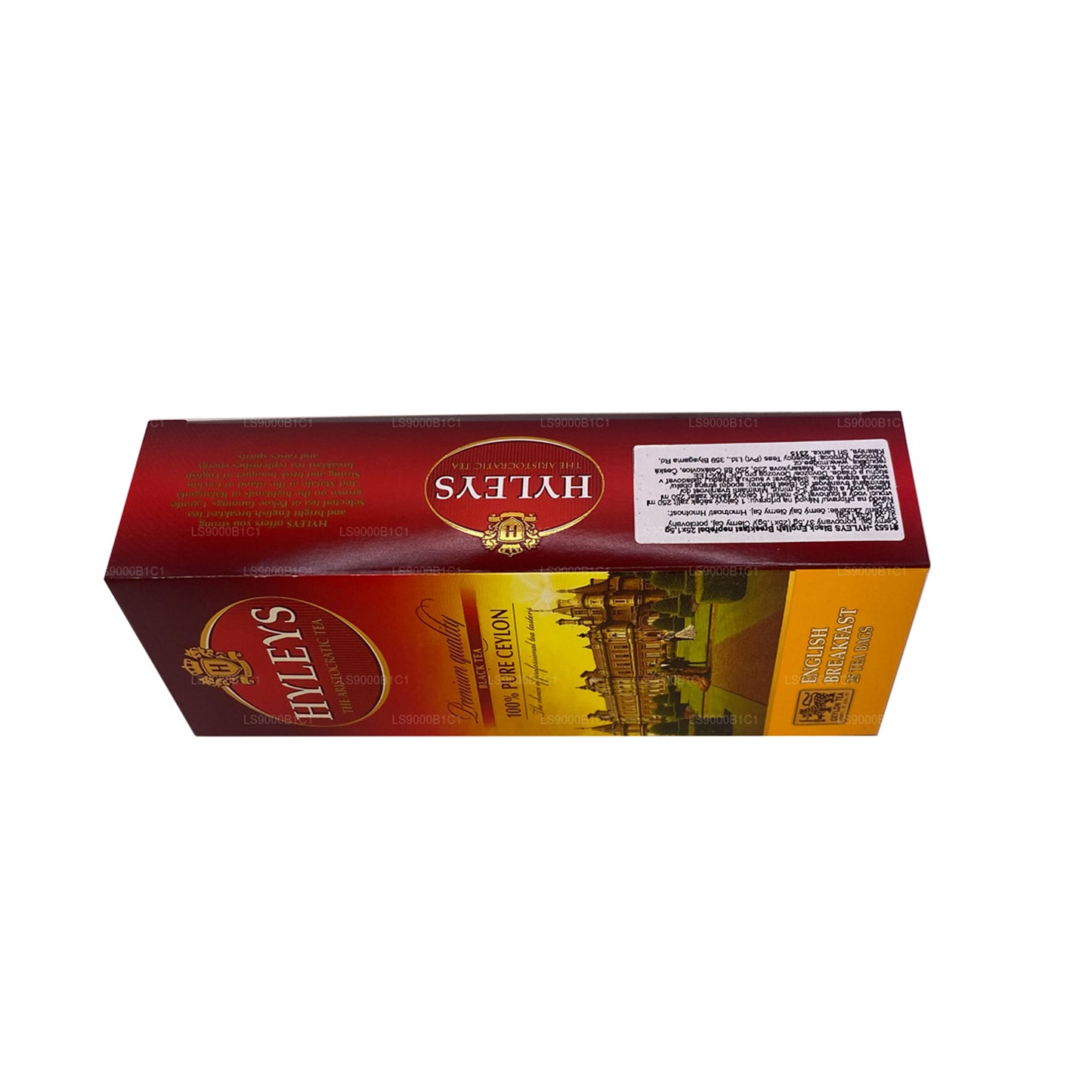 Hyleys Black English Breakfast Tea (37,5 g) 25 theezakjes