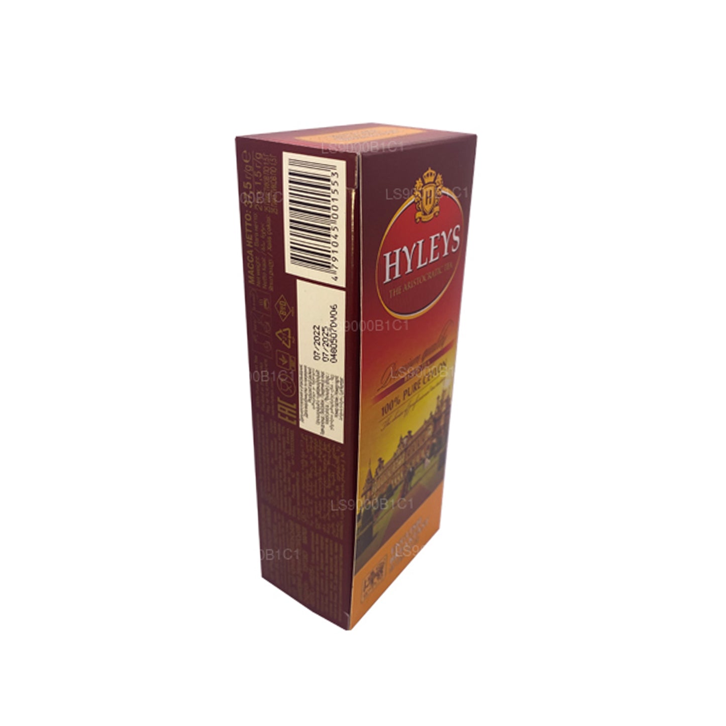 Hyleys Black English Breakfast Tea (37,5 g) 25 theezakjes