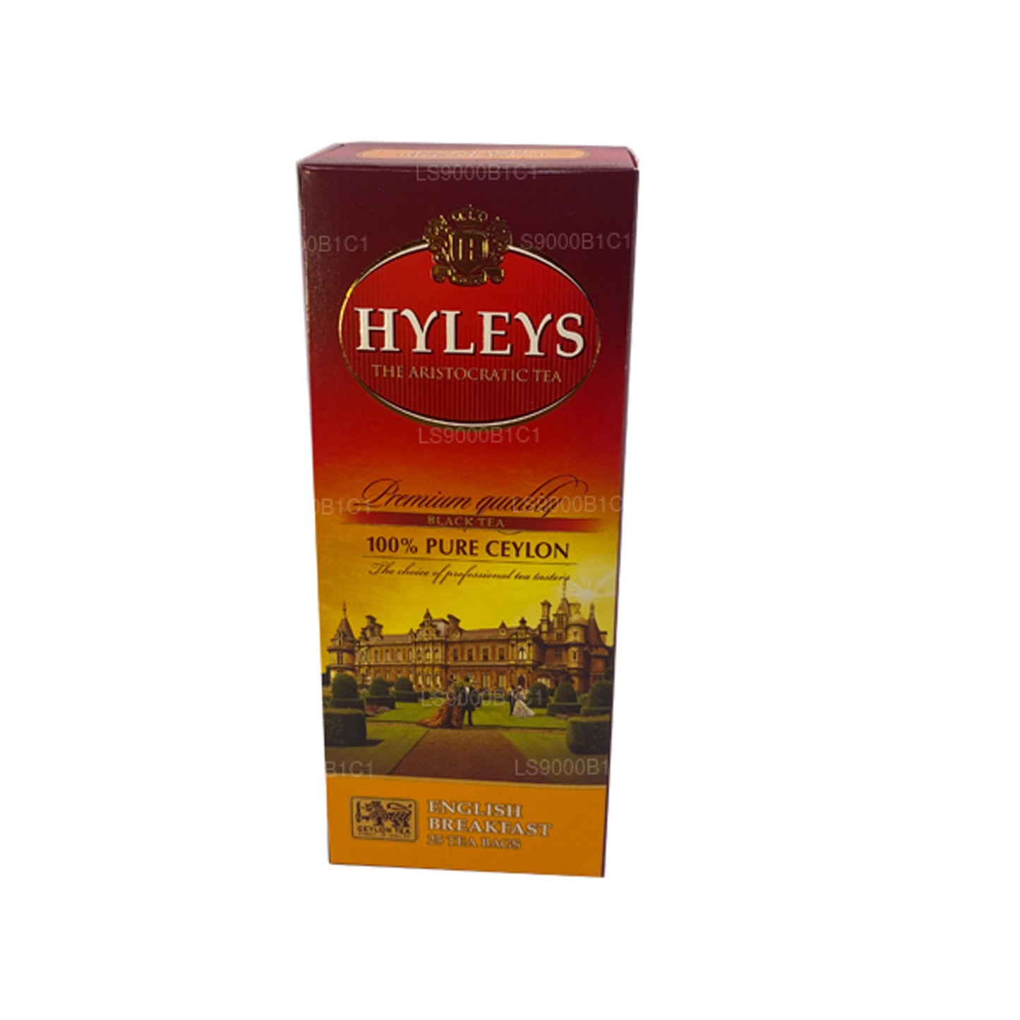 Hyleys Black English Breakfast Tea (37,5 g) 25 theezakjes