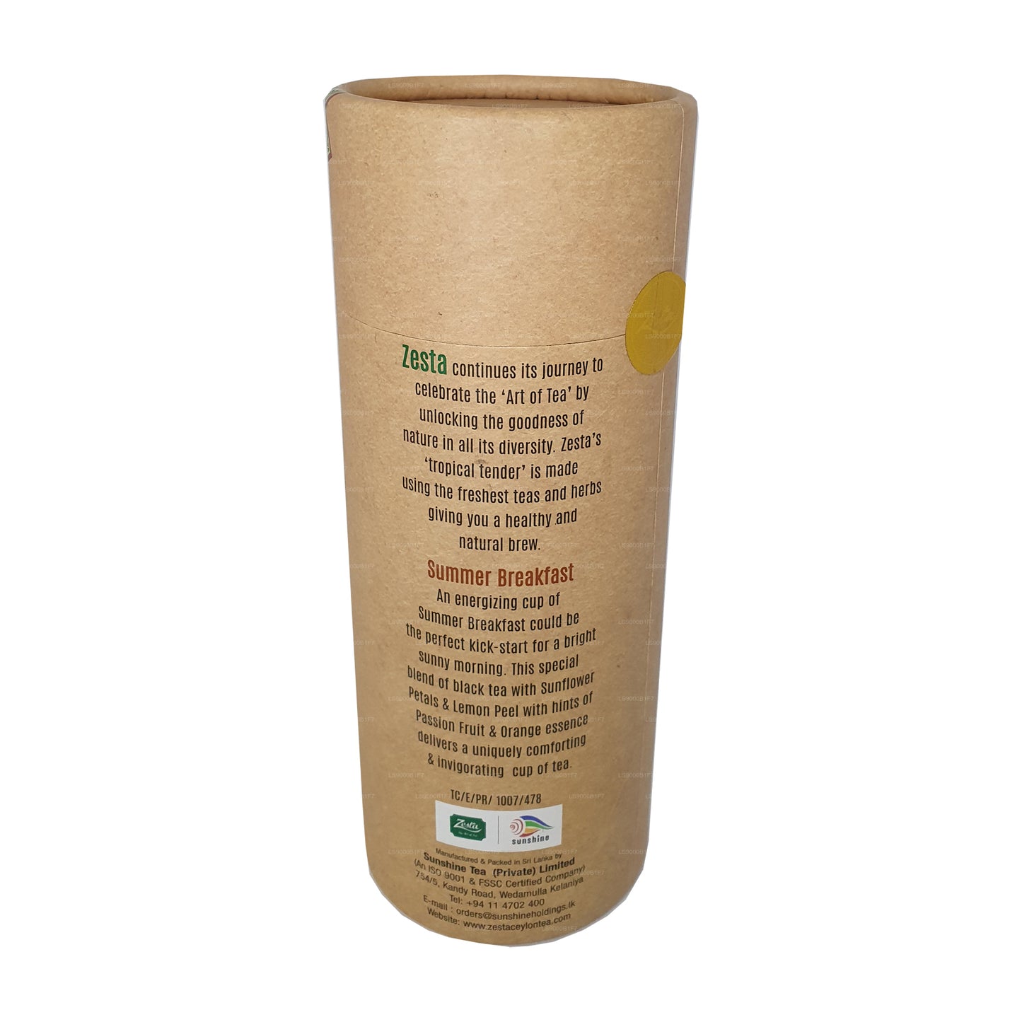 Zesta zomerontbijtthee (100 g)
