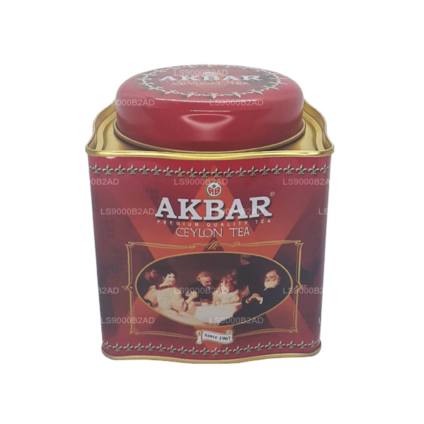 Akbar Classic Ceylon-theebladthee (250 g) blikje