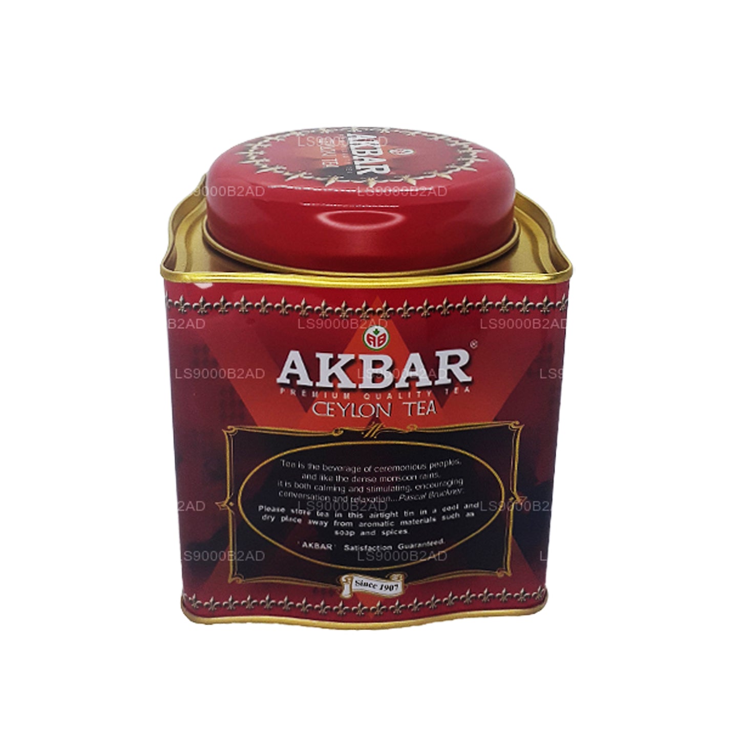 Akbar Classic Ceylon-theebladthee (250 g) blikje