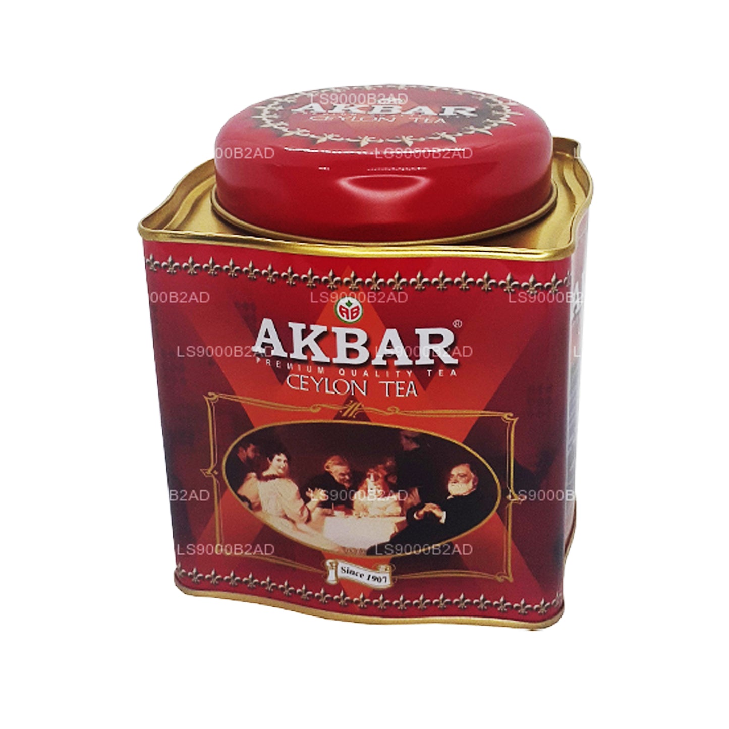 Akbar Classic Ceylon-theebladthee (250 g) blikje