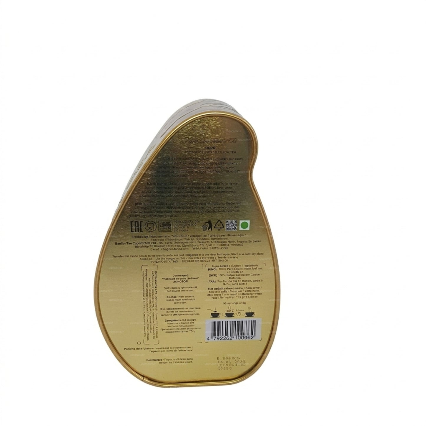 Basilur Island of Tea „Gold” (100 g) Caddy