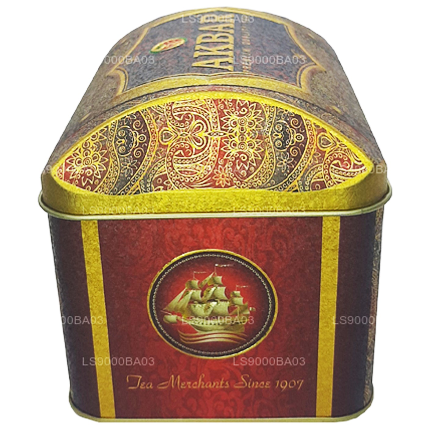 Akbar Exclusive Collection Treasure Box met aardbeiencrème (250 g)