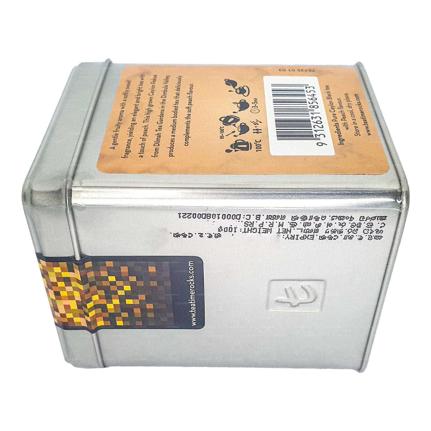 Dilmah t-serie Perzik (100 g) Losse Thee