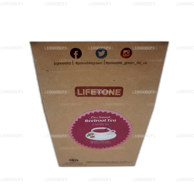 Lifetone rode bietenthee (40 g)