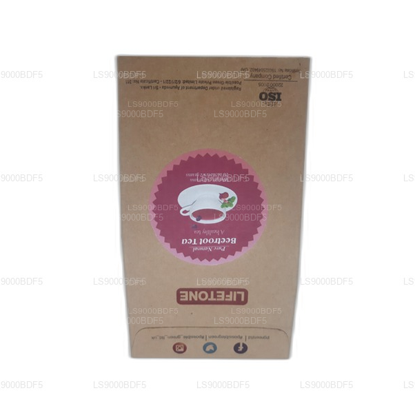 Lifetone rode bietenthee (40 g)