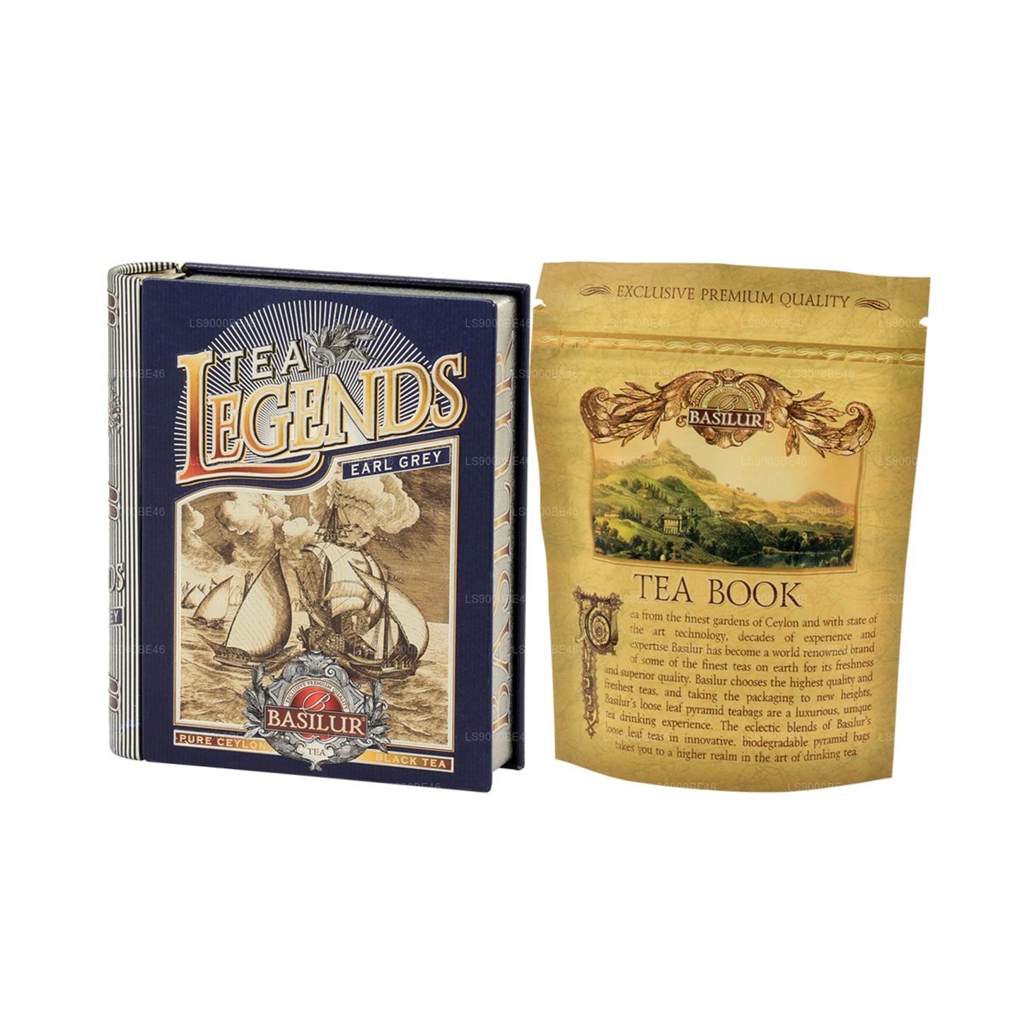 Basilur „Miniature Tea Book Tea Legends - Earl Grey” (10 g) Caddy