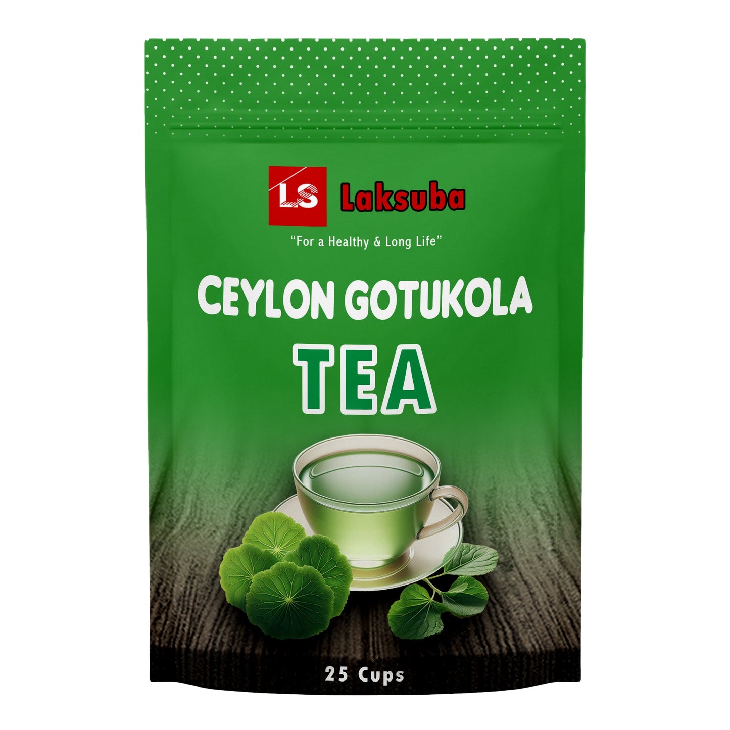 Laksuba Ceylon Gotukola Thee (37,5 g) 25 theezakjes
