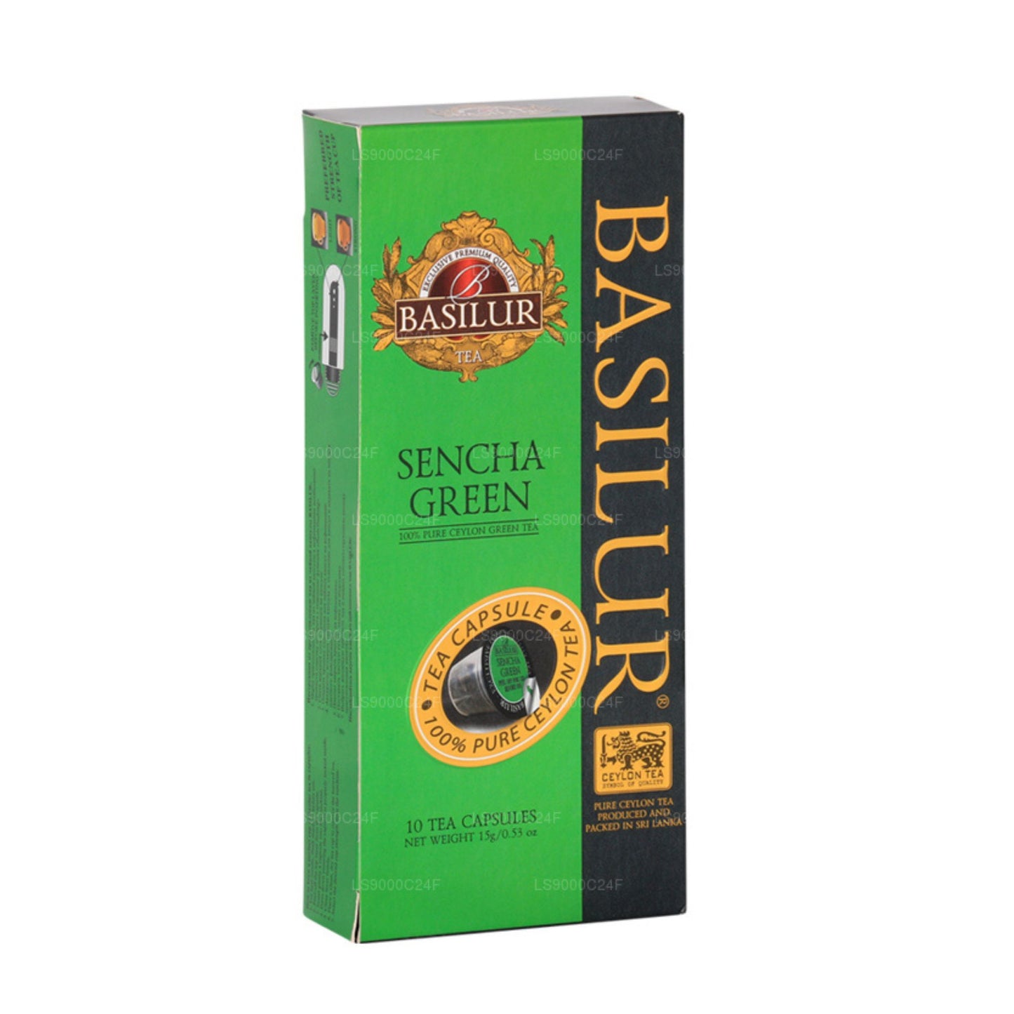 Basilur Sencha Green Tea Capsules (10 Capsules)
