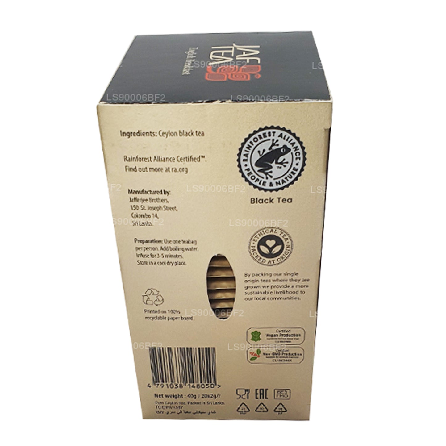 Jaf Tea English Breakfast (40 g) 20 theezakjes