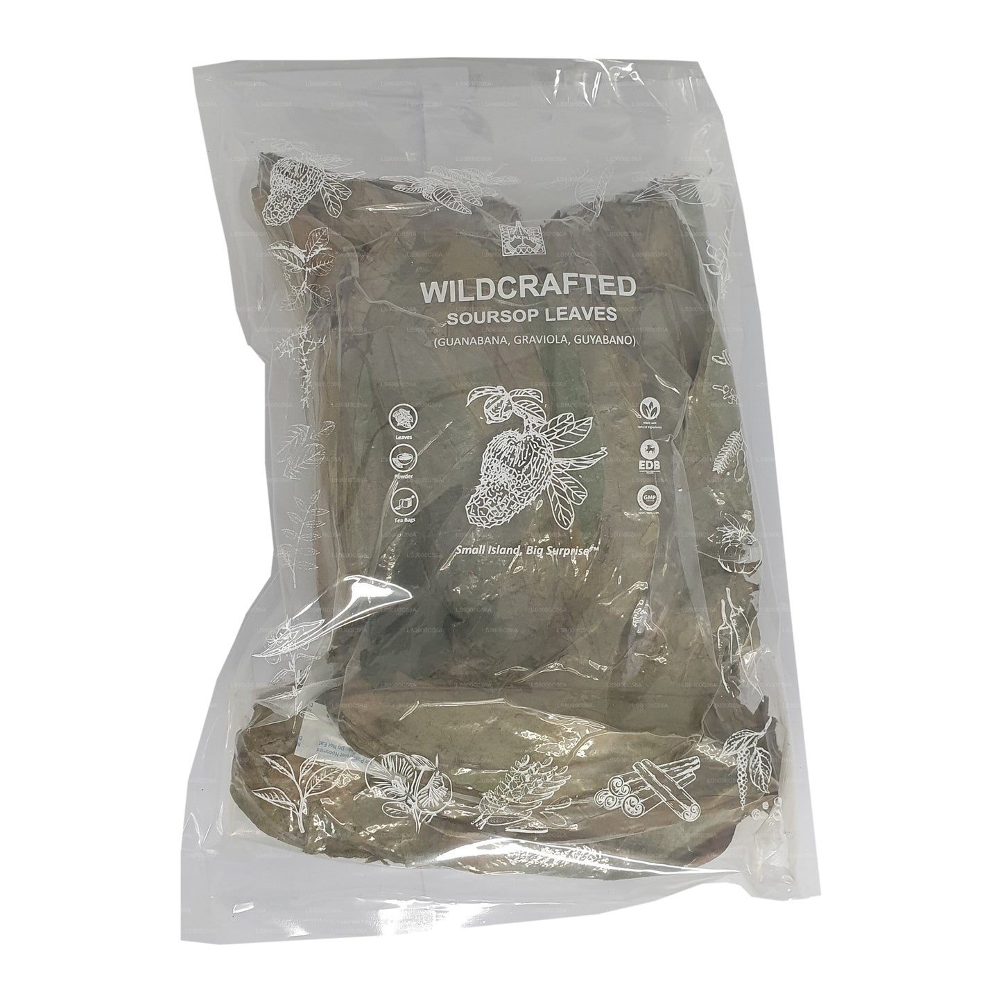 Lakpura® Wildcrafted Soursop (Guanabana, Graviola, Guyabano) Gedroogde Bladeren Heel