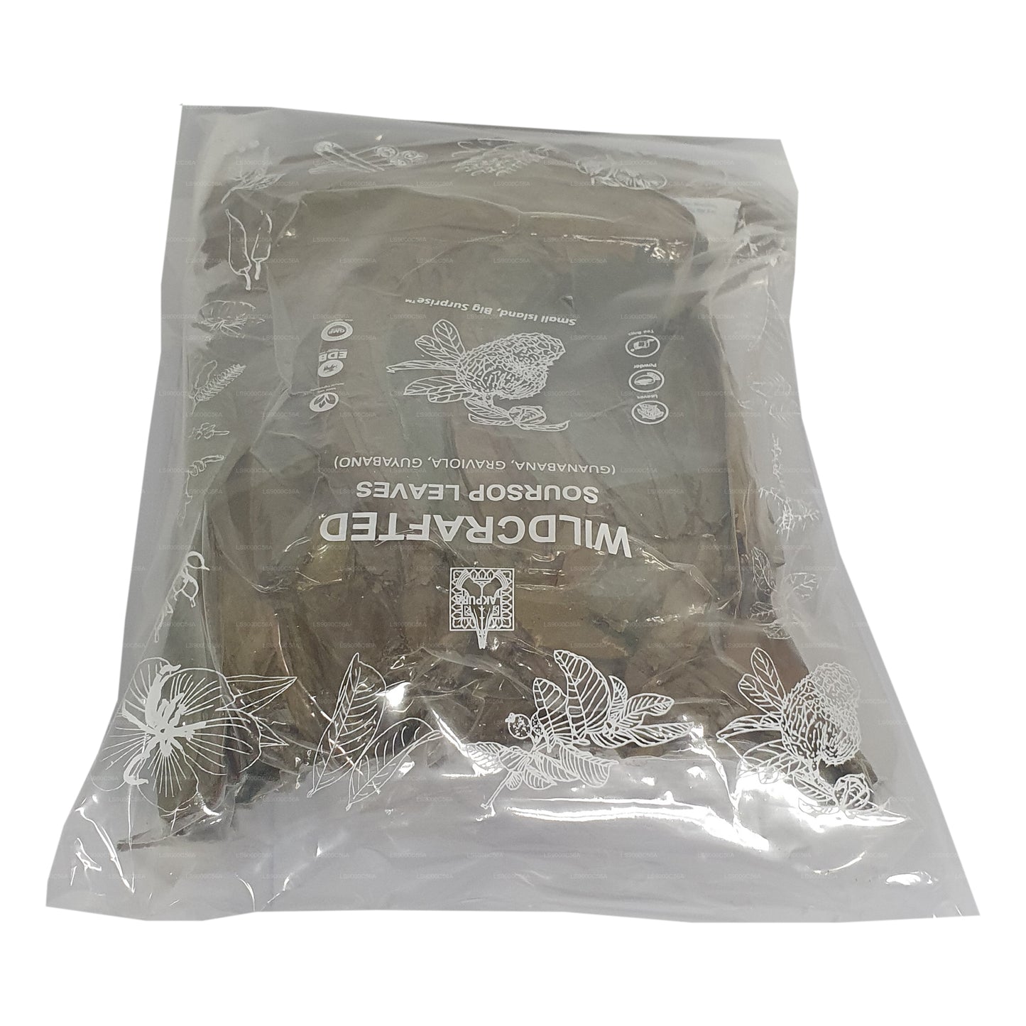 Lakpura® Wildcrafted Soursop (Guanabana, Graviola, Guyabano) Gedroogde Bladeren Heel