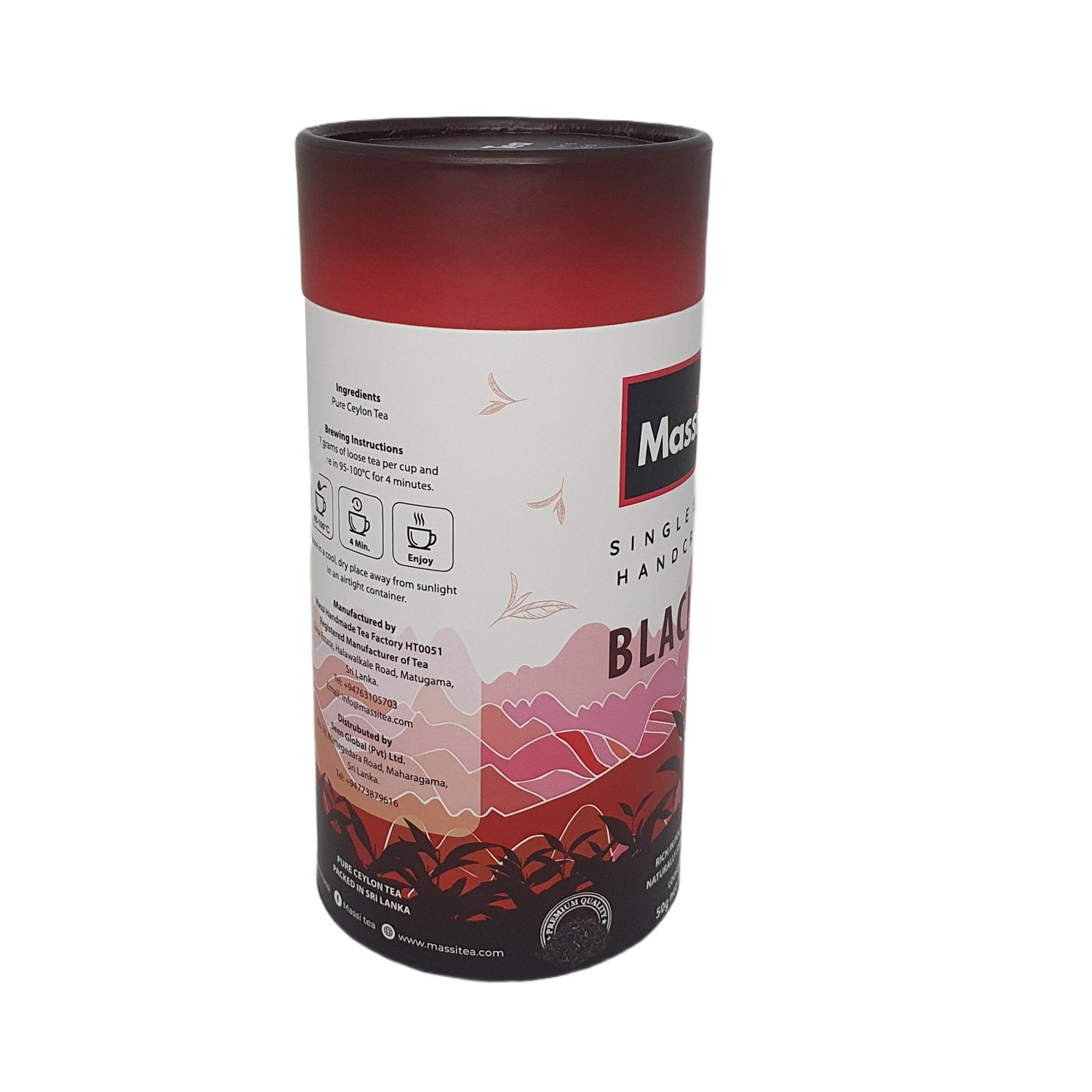 Massi Tea Single Estate handgemaakte zwarte thee (50 g)