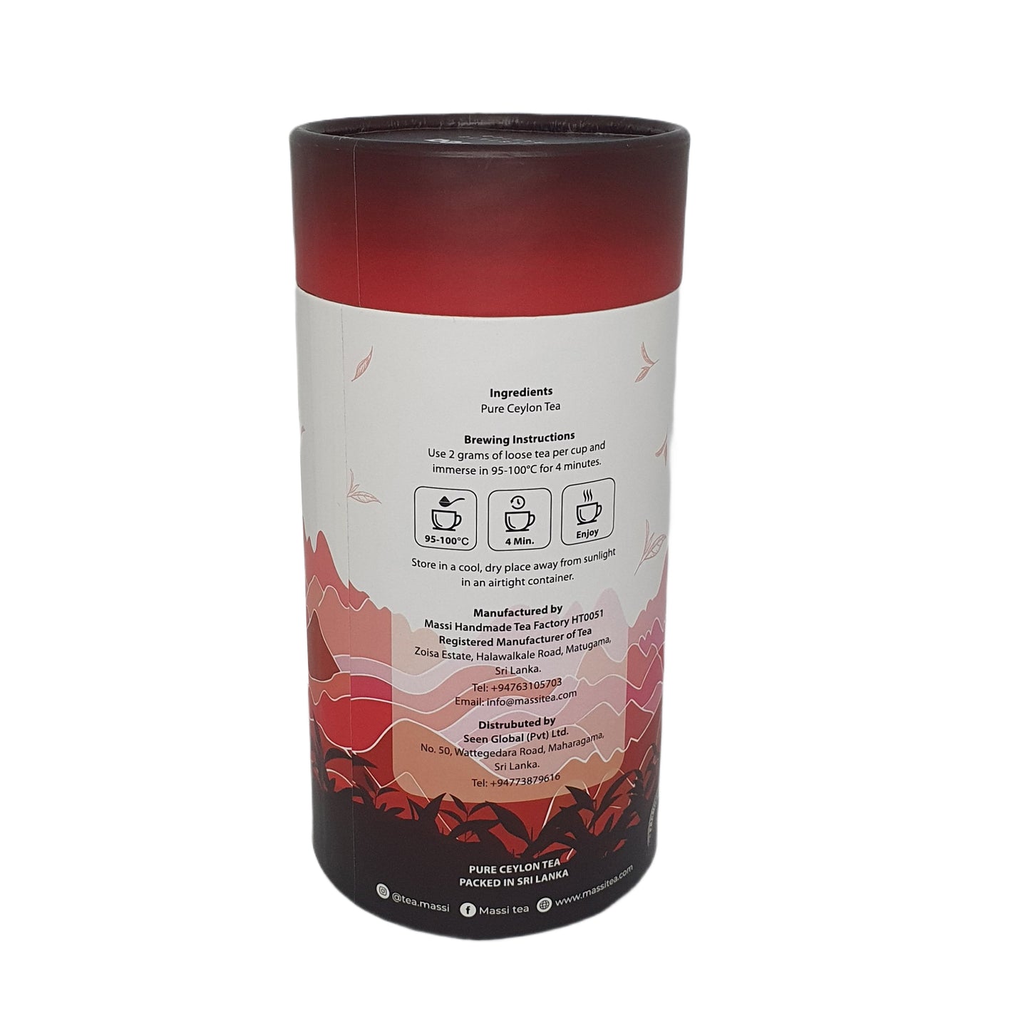 Massi Tea Single Estate handgemaakte zwarte thee (50 g)