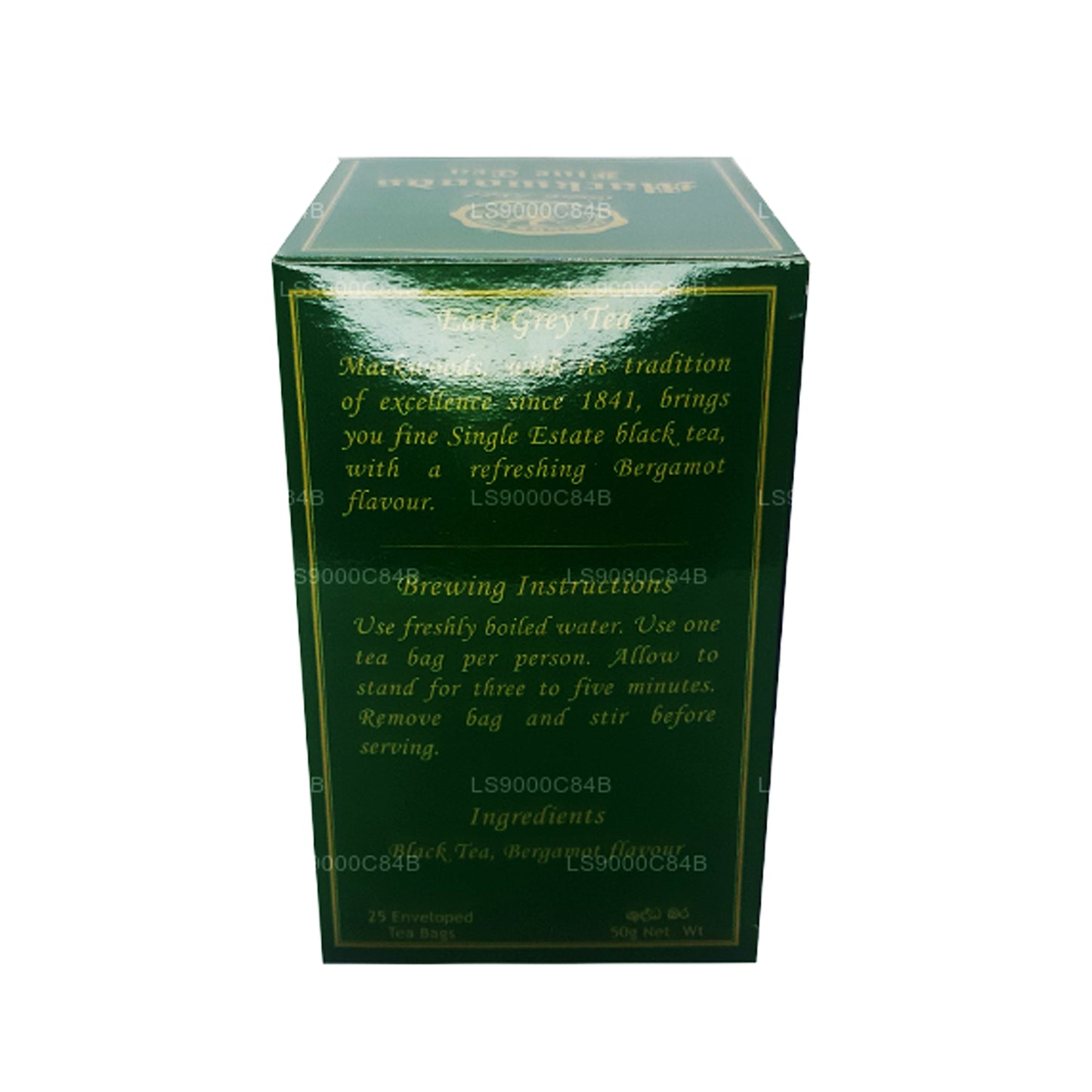 Mackwoods Earl Grey-thee (50 g) 25 theezakjes